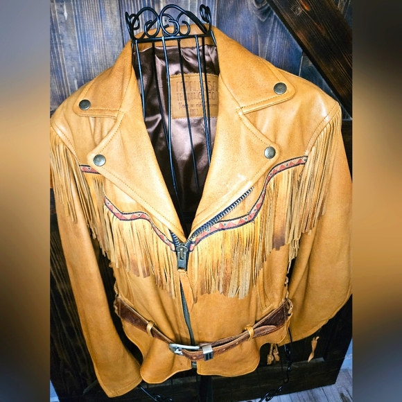 Appaloosa Trading Co Jackets & Coats Appaloosa Trading Co Tan Elk